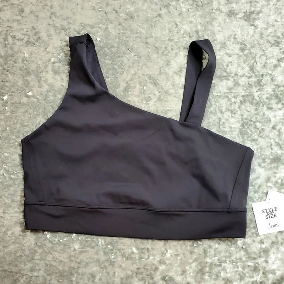 Jenni Black Assymetric Sports Bra Plus Size - Picture 9 of 10